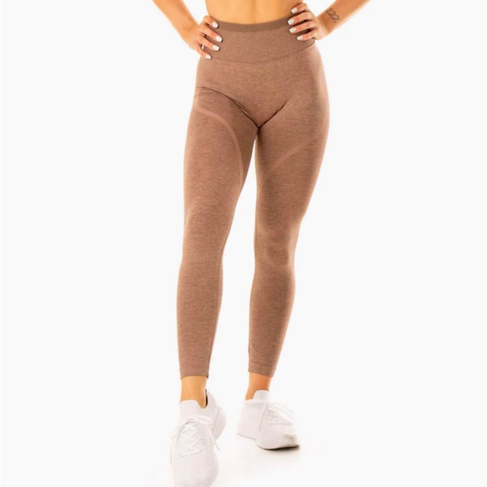 Ryderwear high waisted mocha marl medium leggings NEW